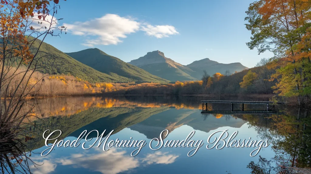 Good Morning Sunday Blessings