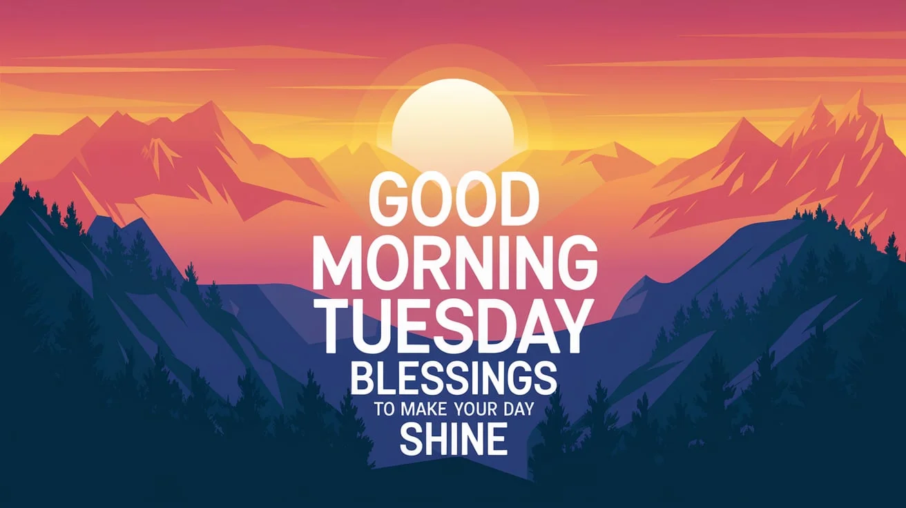 Good Morning Tuesday Blessings