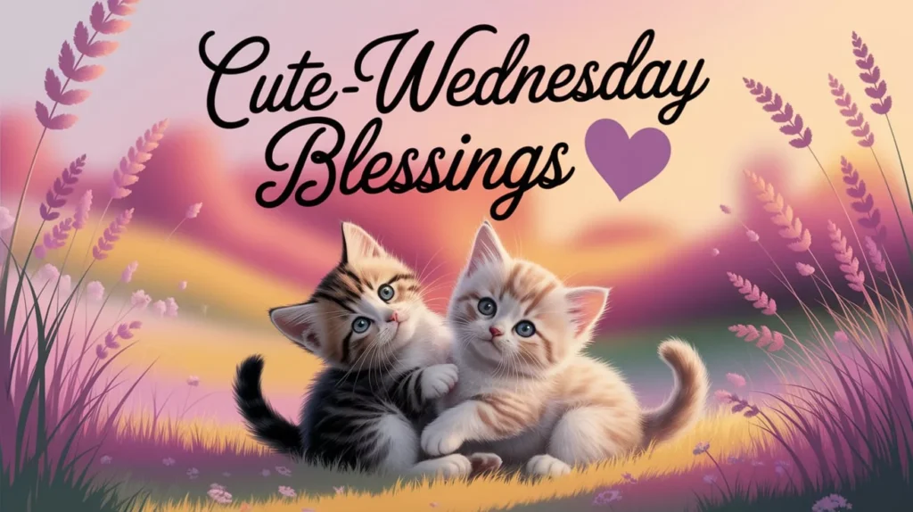 Cute Wednesday Blessings 🐾💖