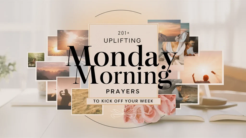 Monday morning prayers