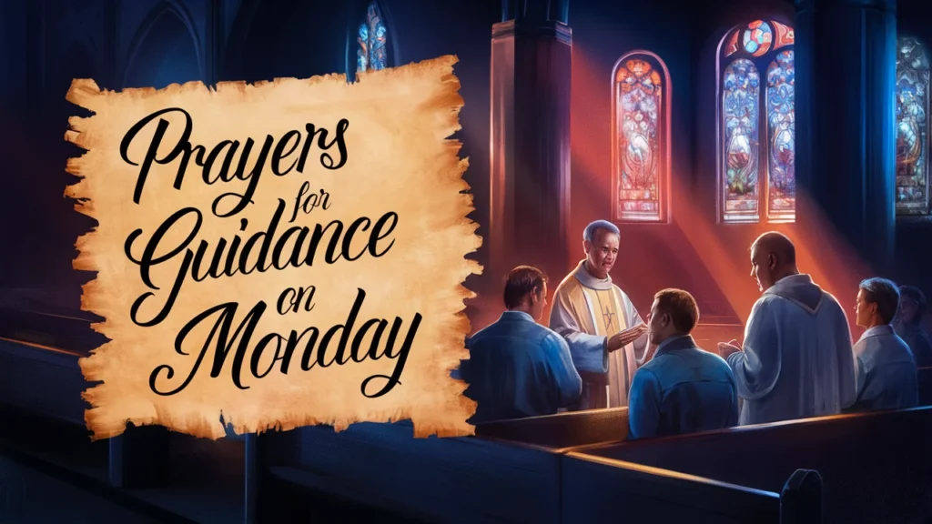 Prayers for Guidance on Monday