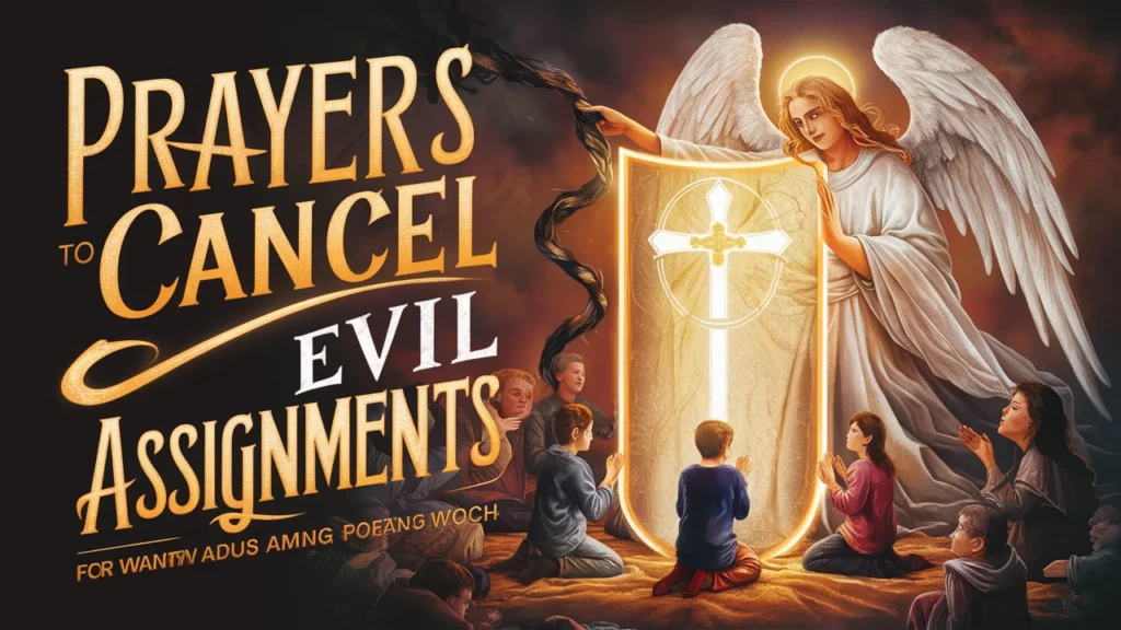 Prayers to Cancel Evil Assignments