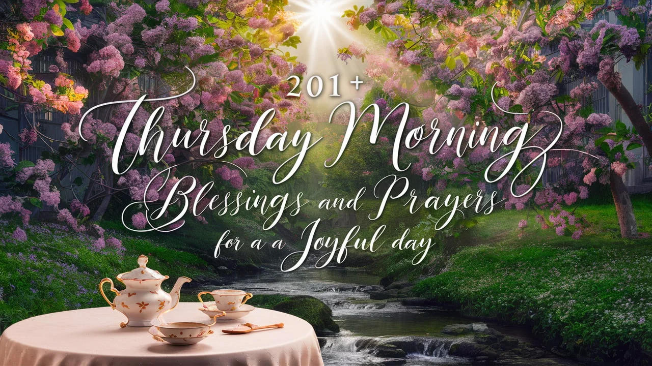 Thursday morning blessings