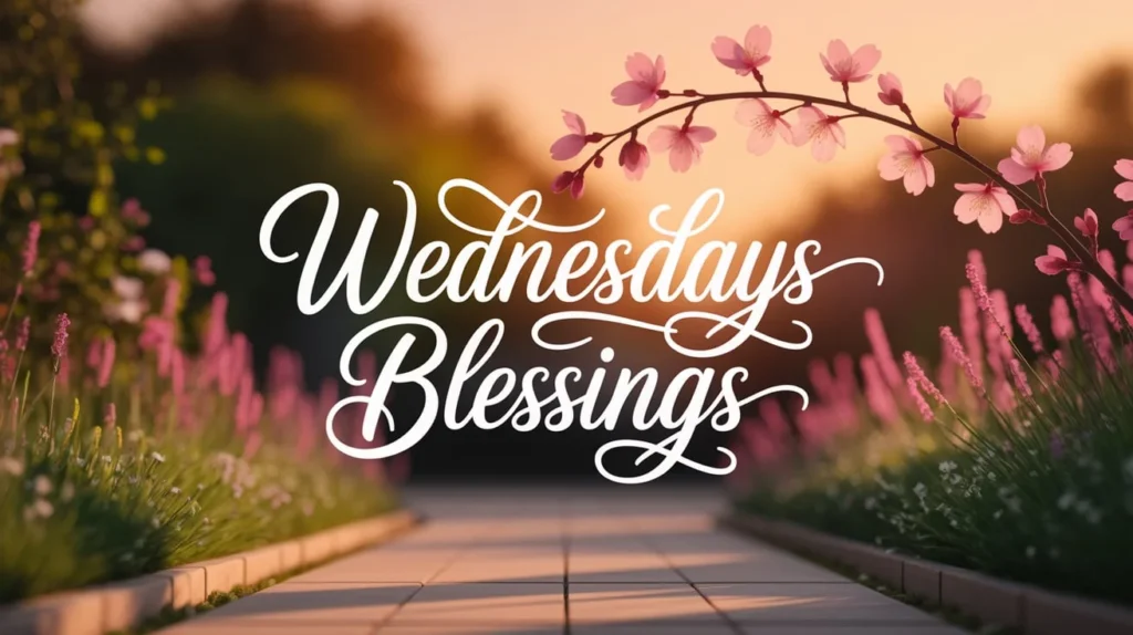 Wednesday's Blessings 🌸💖