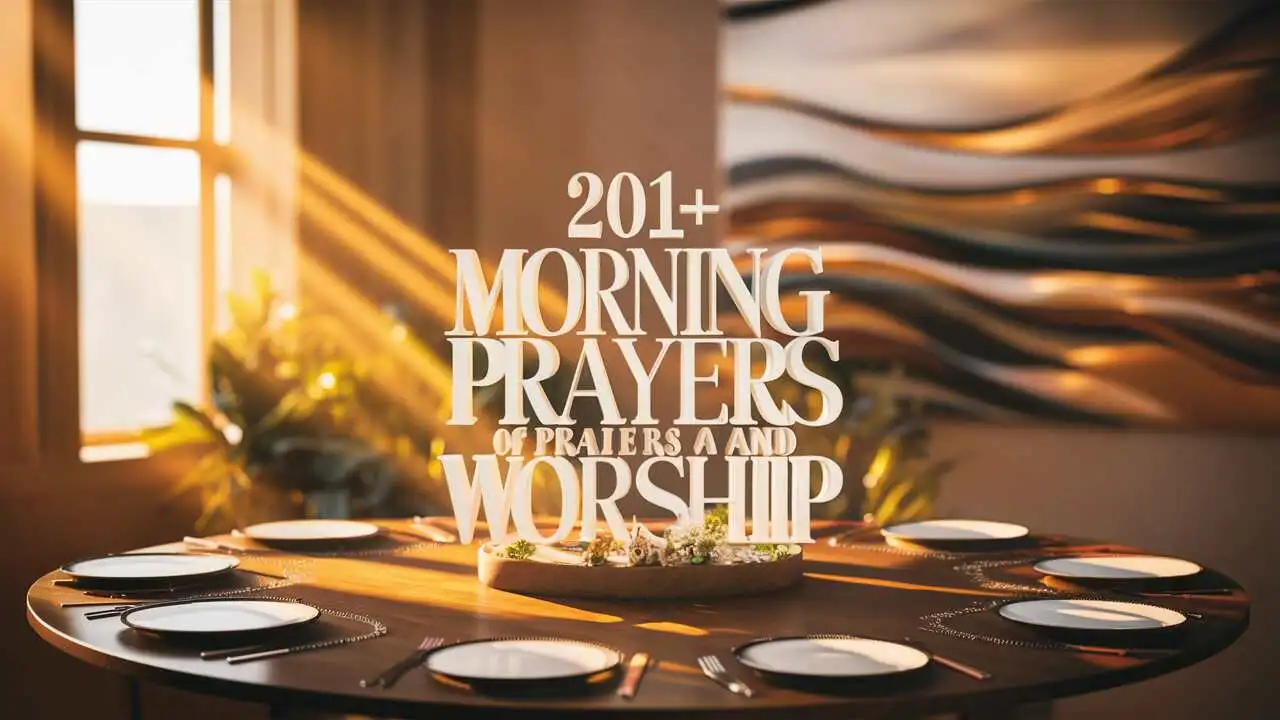 Morning Prayers of Praise and Worship