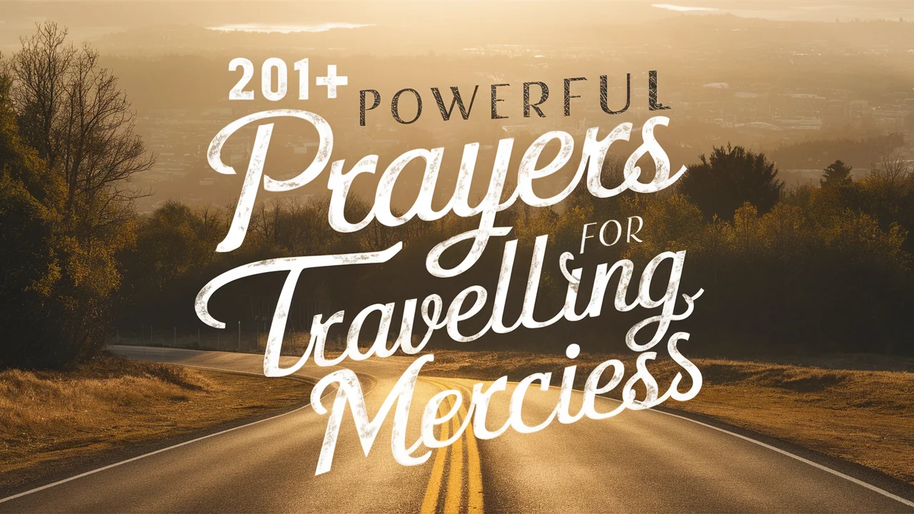 prayer for traveling mercies