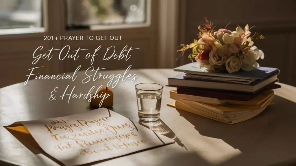 Prayer To Get Out Of Debt, Financial Struggles & Hardship