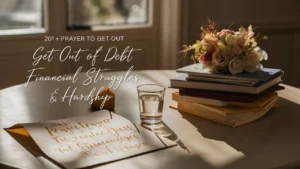 Prayer To Get Out Of Debt, Financial Struggles & Hardship