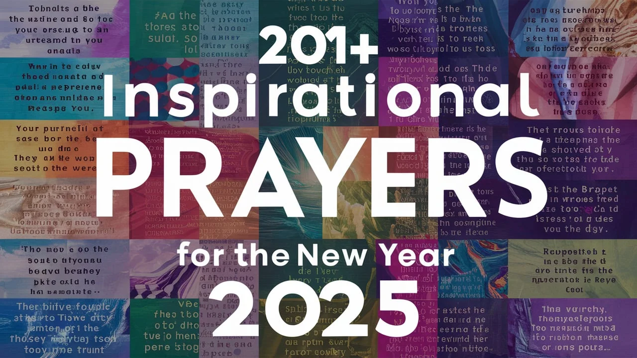 Prayers for the new year