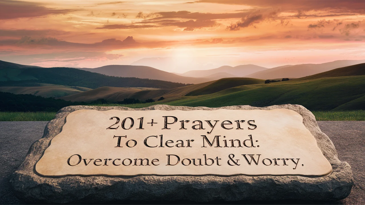 Prayers to Clear Mind: Overcome Doubt & Worry