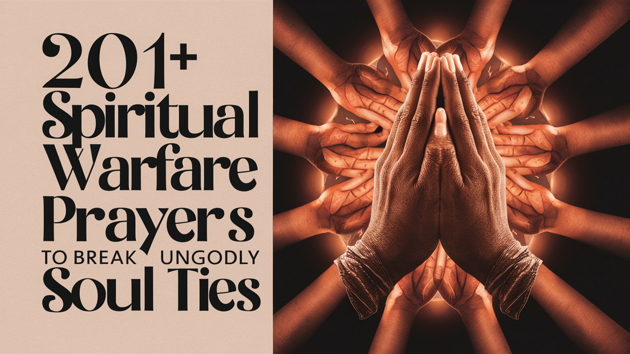 Spiritual Warfare Prayers To Break Ungodly Soul Ties