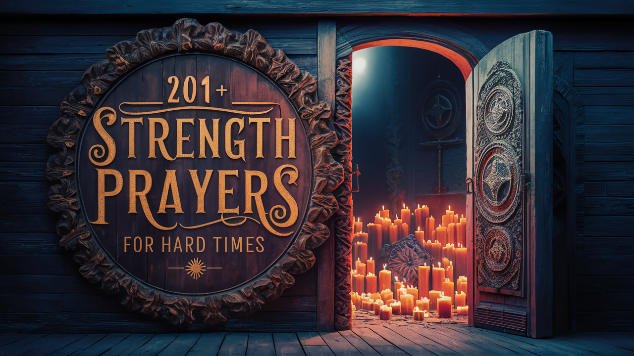 Strength Prayers for Hard Times