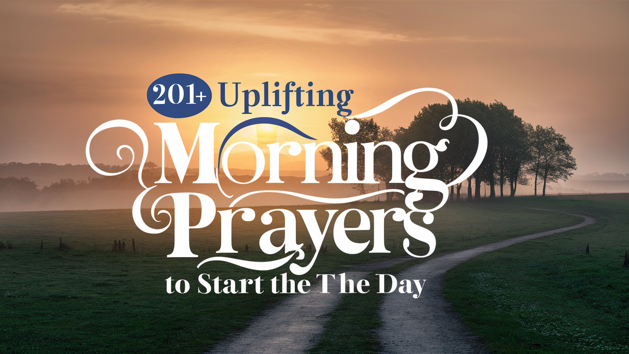 Uplifting Morning Prayers To Start The Day