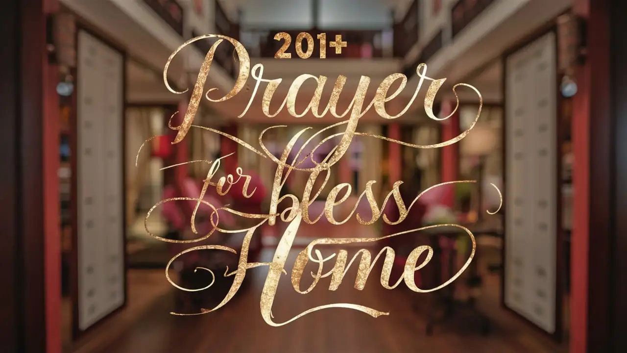 Prayer for Bless Home