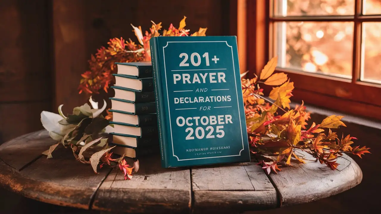 Prayer And Declarations For October 2025