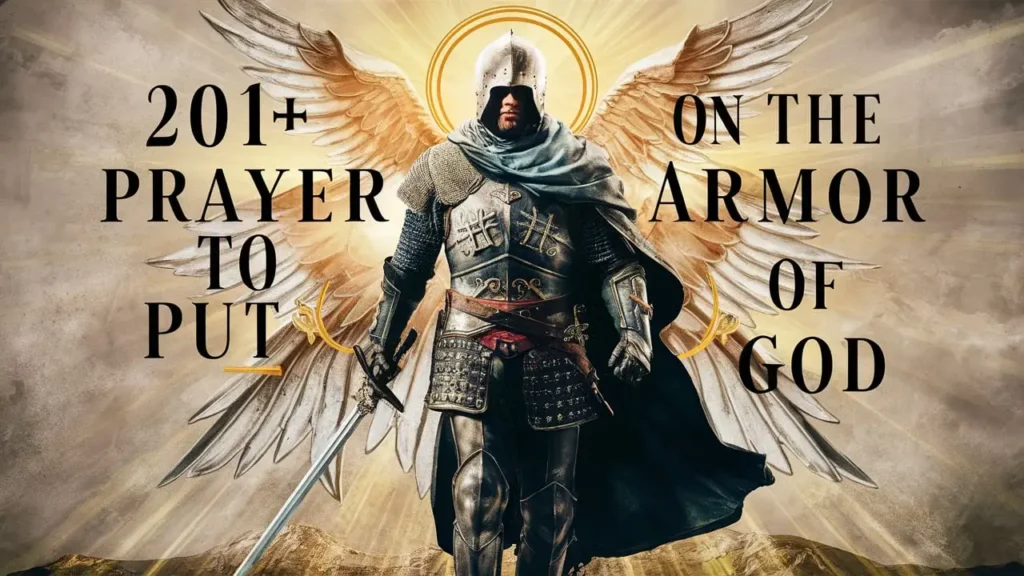 Prayer To Put On The Armor of God