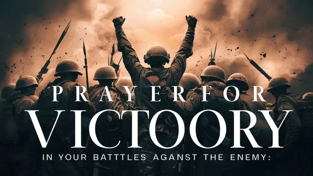 Prayer For Victory In Your Battles Against The Enemy