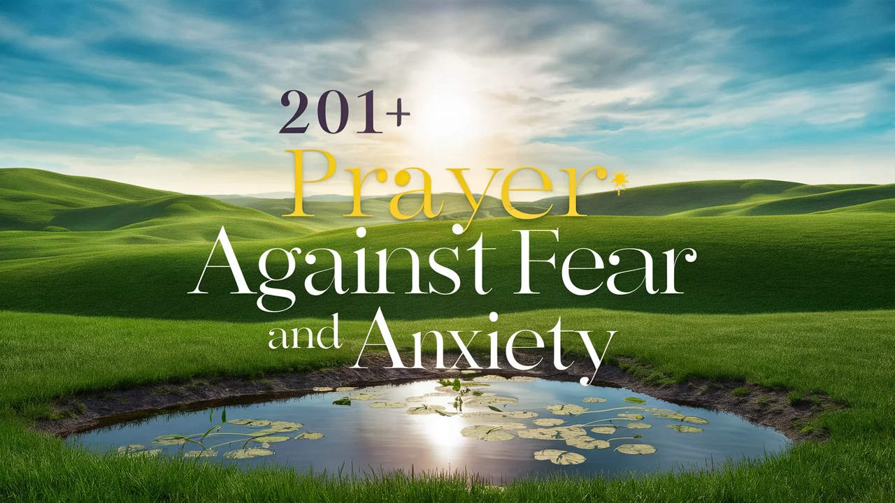 Prayer Against Fear And Anxiety