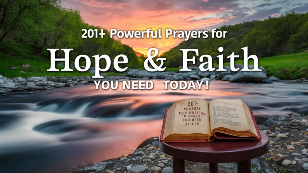 Powerful Prayers for Hope & Faith You Need Today!