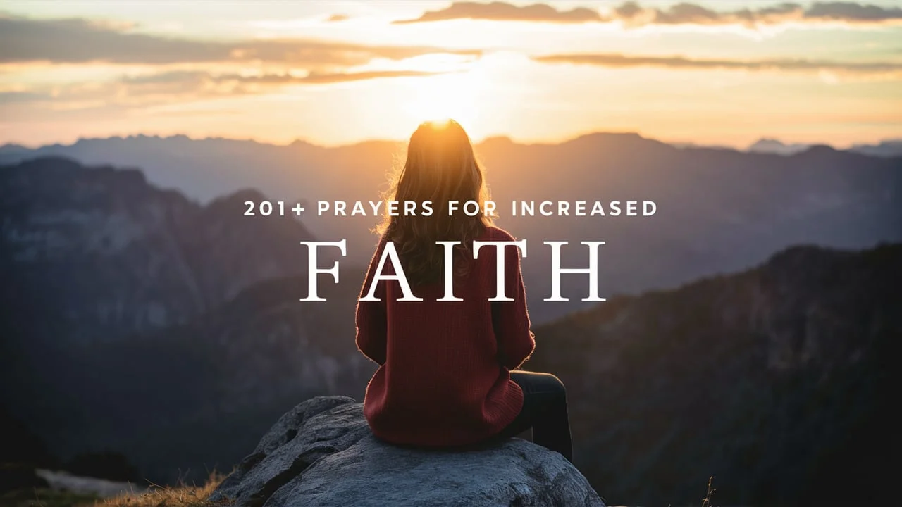 Prayers For Increased Faith