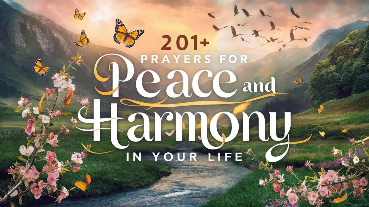 Prayers for Peace and Harmony in Your Life