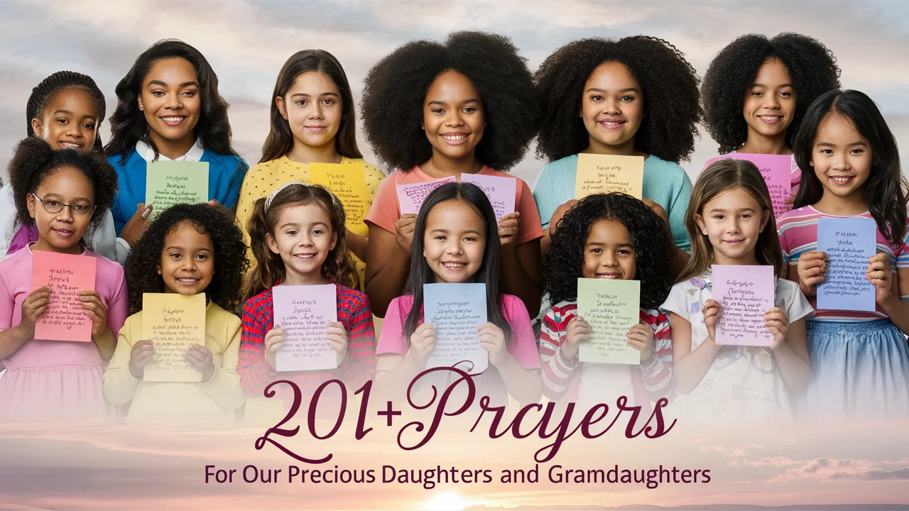 Prayers For Our Precious Daughters and Granddaughters