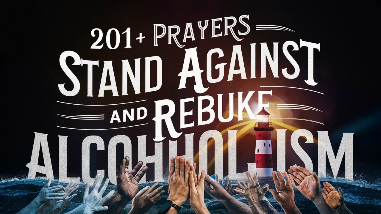 Prayers To Stand Against And Rebuke Alcoholism