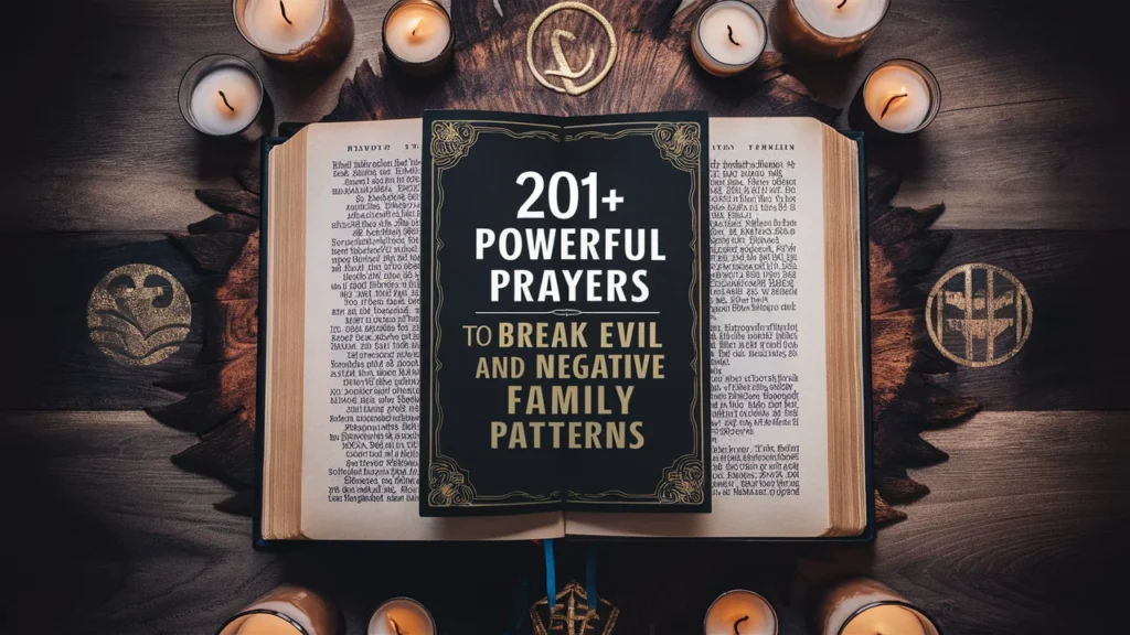 Prayers to Break Evil and Negative Family Patterns
