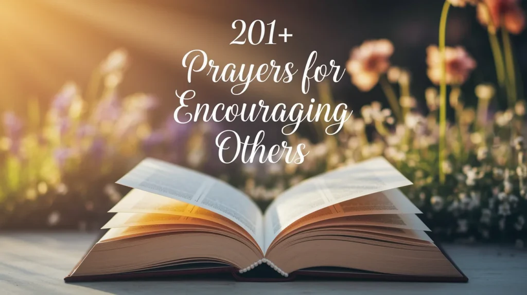 Prayers for Encouraging Others