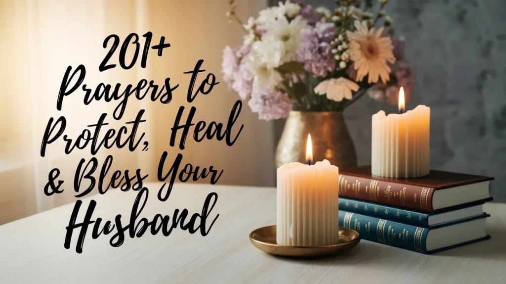 Prayers to Protect, Heal & Bless Your Husband