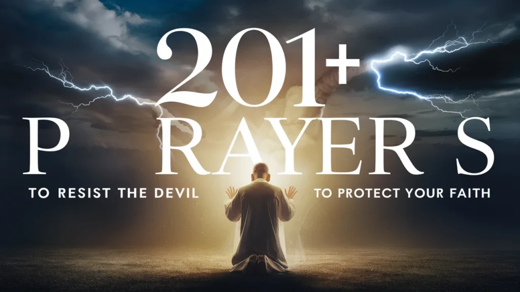 Prayers To Resist The Devil to Protect Your Faith