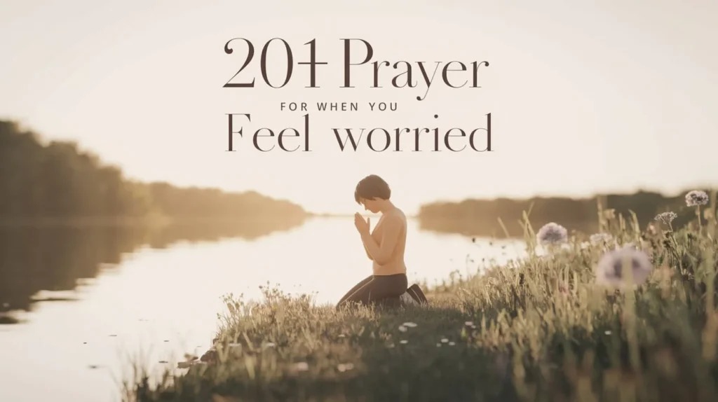 Prayer for When You Feel Worried