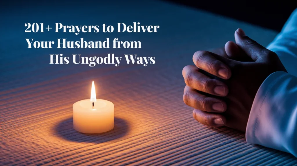 Prayers to Deliver Your Husband from His Ungodly Ways