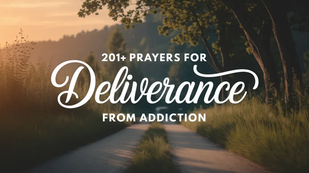 Prayers for Deliverance from Addiction
