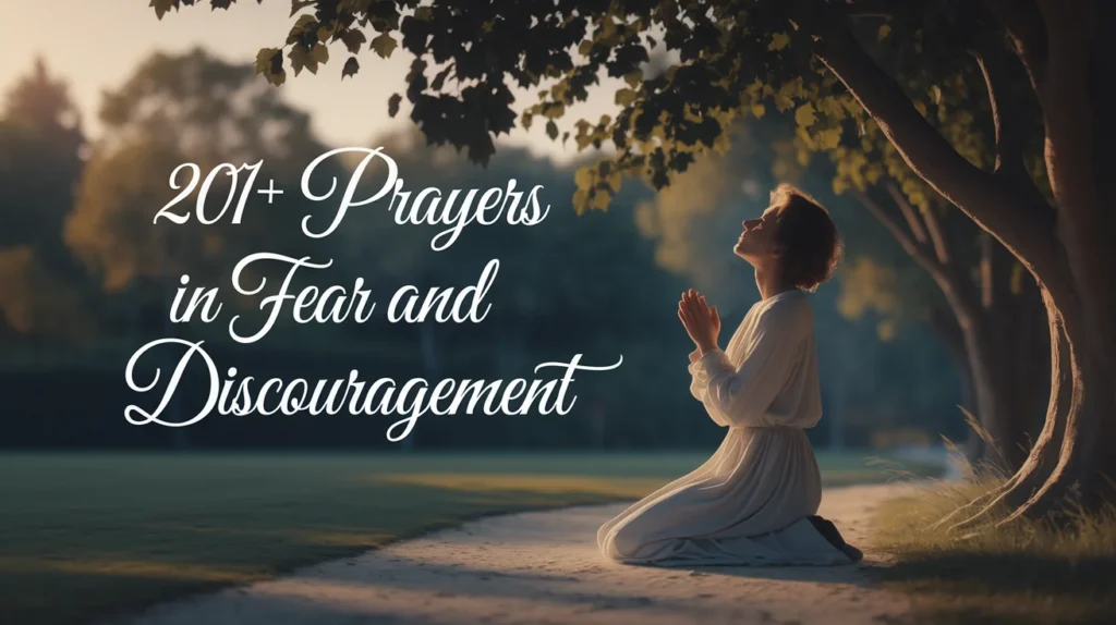 Prayers In Fear and Discouragement