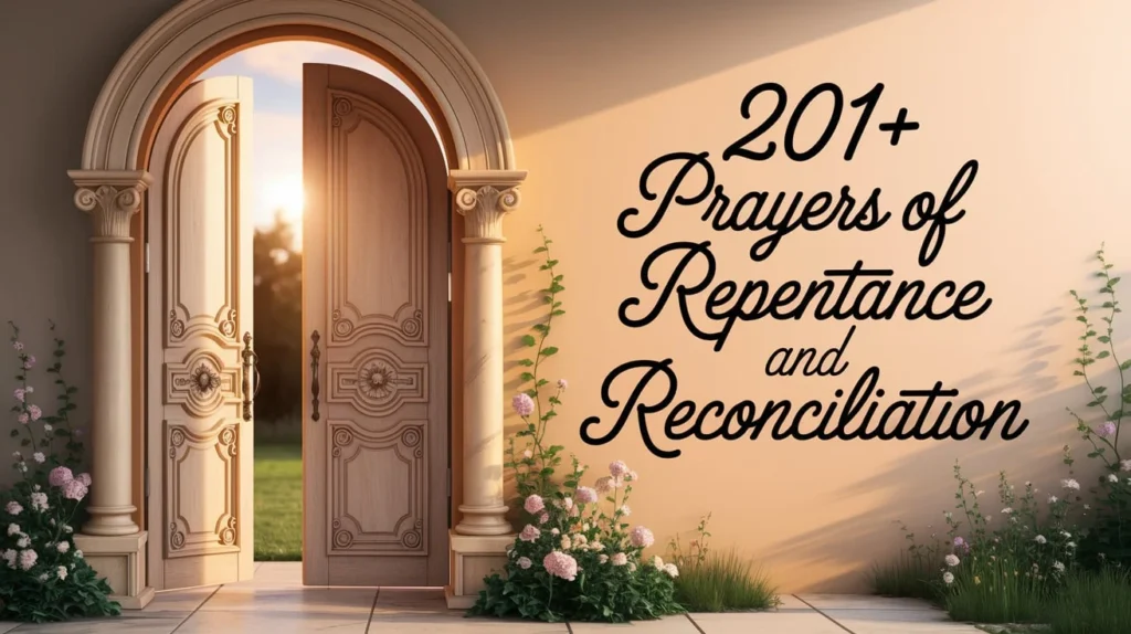 Prayers of Repentance and Reconciliation