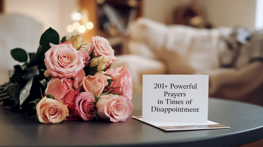 Powerful Prayers in Times of Disappointment