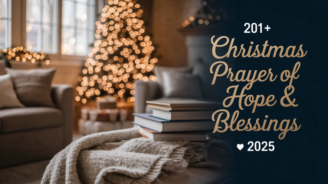 Christmas Day Prayer of Hope & Blessings