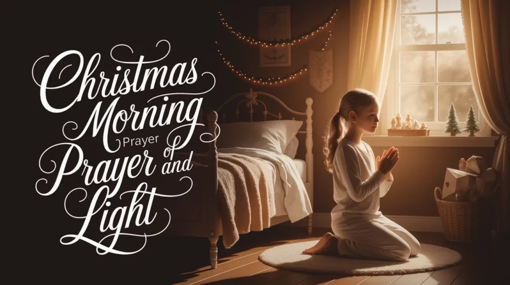 Christmas Morning Prayer