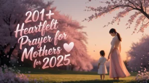 Heartfelt Prayer for Mothers