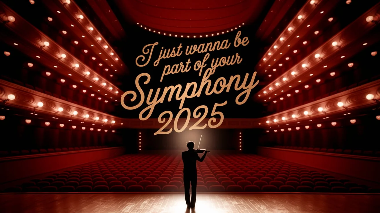 I Just Wanna Be Part of Your Symphony