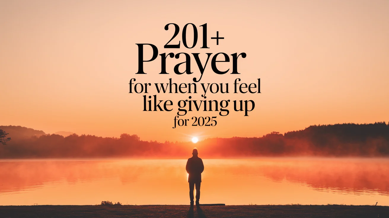 Prayer For When You Feel