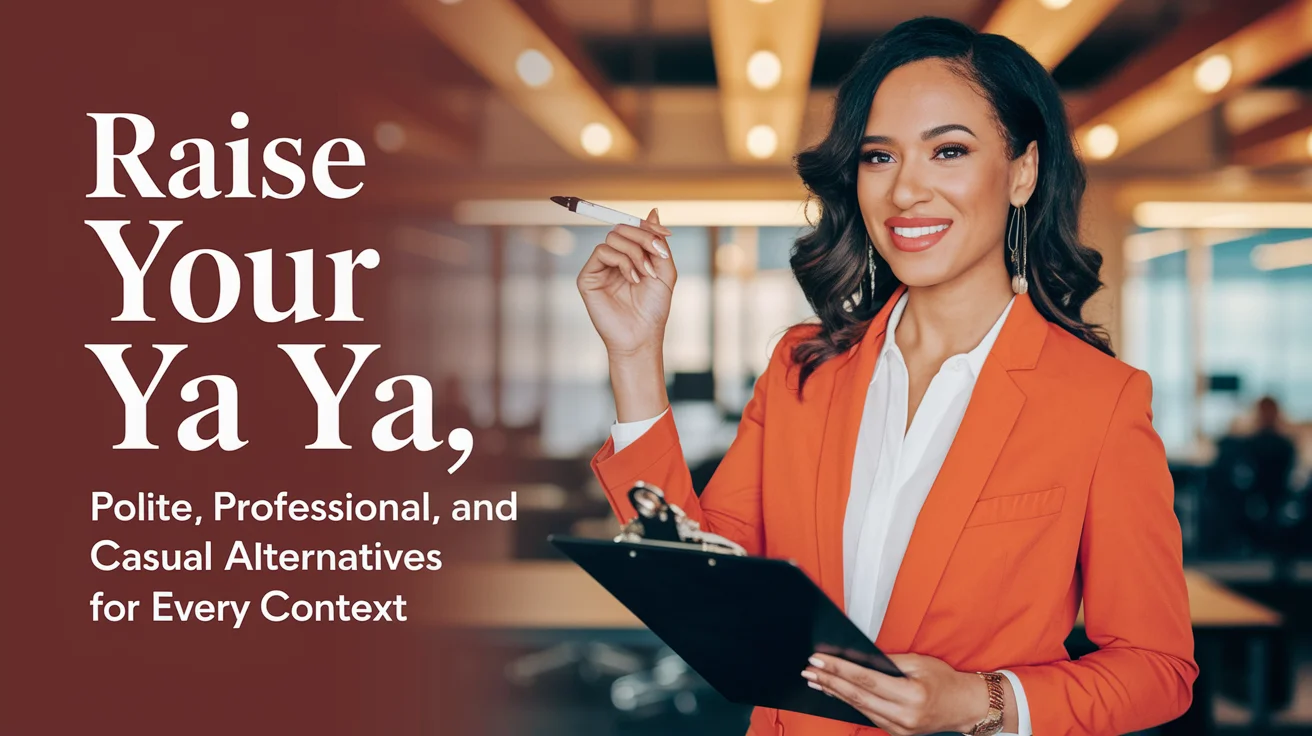 Raise Your Ya Ya Ya: Polite, Professional