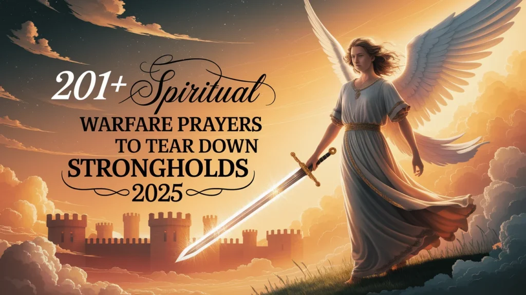 Spiritual Warfare Prayers To Tear Down Strongholds