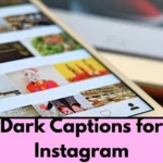 Dark Captions for Instagram