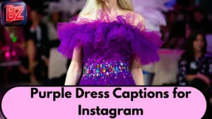 Purple Dress Captions for Instagram